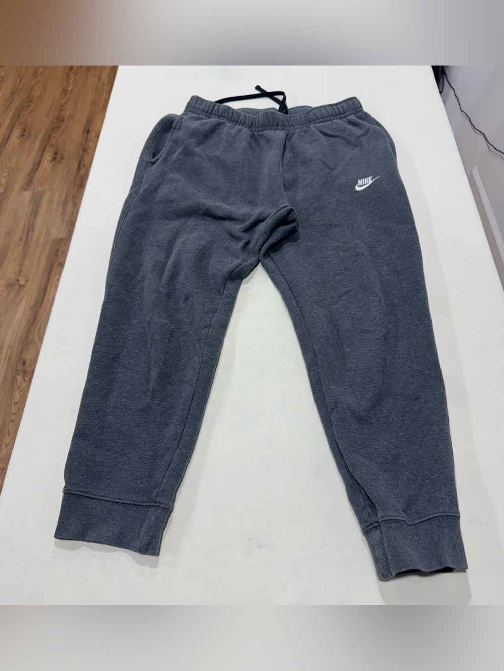 Nike Sportswear Club Fleece Joggers Charcoal Grey Size L